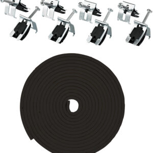 Zestaw montażowy do zlewozmywaków klipsy i taśma