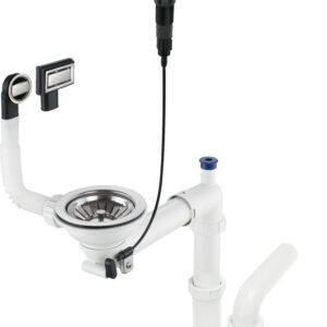 Syfon do zlewozmywaka granitowego 1-komorowego – Space-Saver