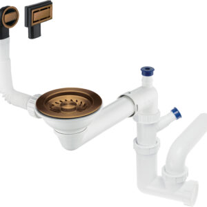 Syfon do zlewozmywaka 1-komorowego – Space-Saver