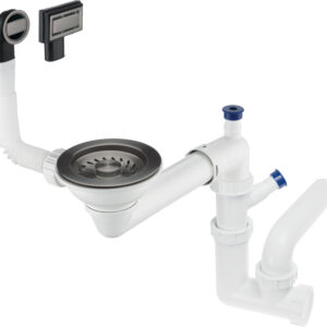 Syfon do zlewozmywaka 1-komorowego – Space-Saver