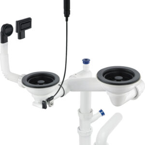 Syfon do zlewozmywaka granitowego 1.5- i 2-komorowego – Space-Saver