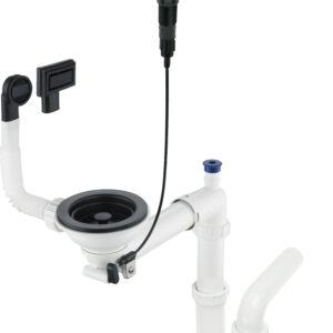 Syfon do zlewozmywaka granitowego 1-komorowego – Space-Saver