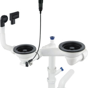 Syfon do zlewozmywaka granitowego 1.5- i 2-komorowego – Space-Saver