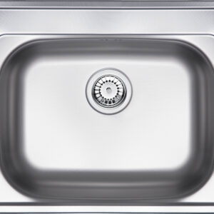 Zlewozmywak stalowy 1-komorowy