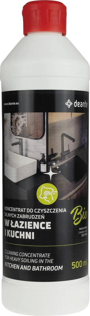 Koncentrat do czyszczenia silnych zabrudzeń w łazience i kuchni – 500 ml