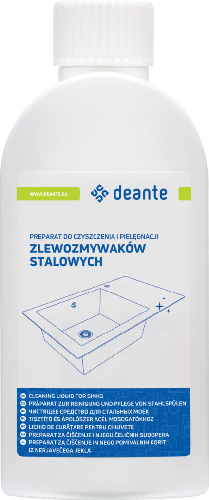 Preparat do czyszczenia i pielęgnacji zlewozmywaków stalowych – 250 ml