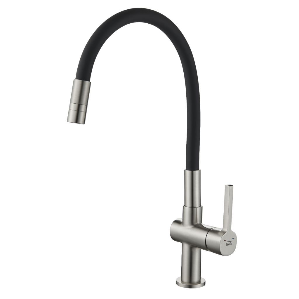 Alita – bateria zlewozmywakowa stojąca z elastyczną 2 – funkcyjną wylewką