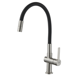 Alita – bateria zlewozmywakowa stojąca z elastyczną 2 – funkcyjną wylewką