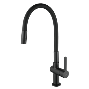 Alita – bateria zlewozmywakowa stojąca z elastyczną 2 – funkcyjną wylewką