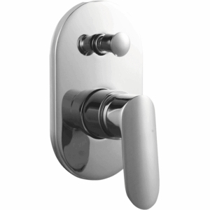 Appia – bateria natryskowa podtynkowa z przełącznikiem