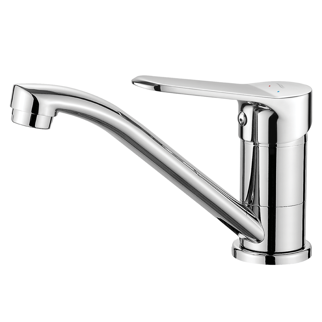 ATEZ bateria umywalkowa stojąca z ruchomą wylewką