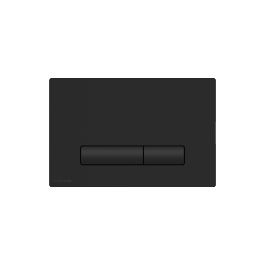 Aurro przycisk spłukujący do stelaża podtynkowego WC Shiro 2.0, czarny soft