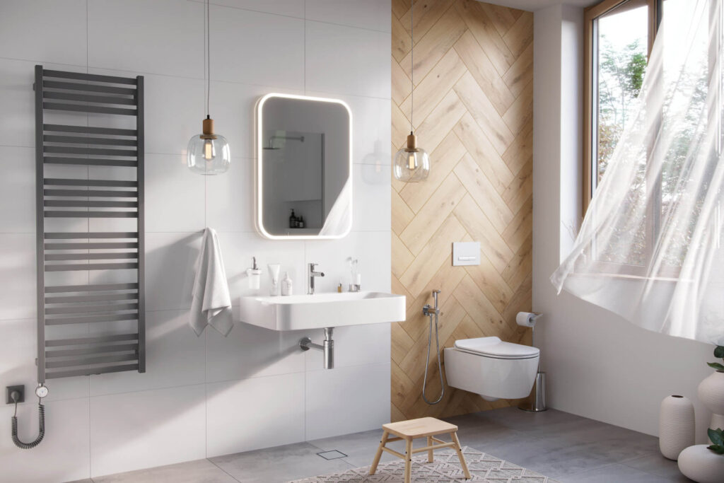 Aurro przycisk spłukujący do stelaża podtynkowego WC Shiro 2.0, biały połysk