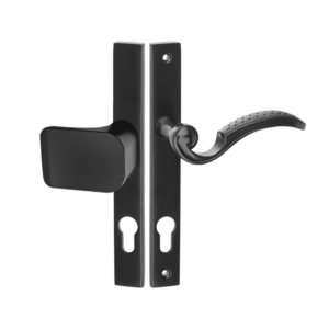 BARON klamko-gałka na szyldzie długim na wkładkę