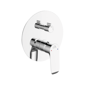 Alea – bateria natryskowa podtynkowa z przełącznikiem