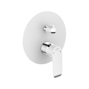 Alea – bateria natryskowa podtynkowa z przełącznikiem