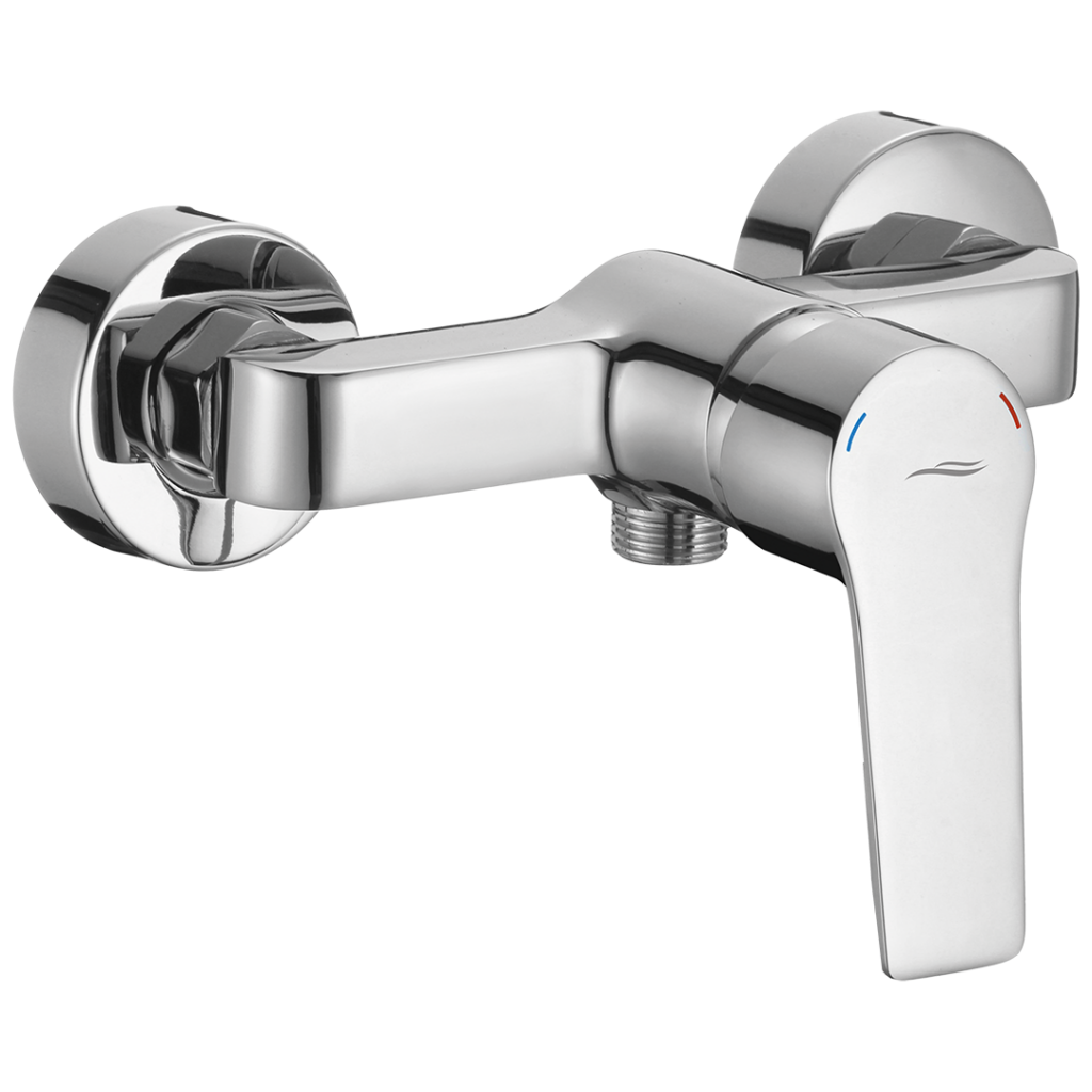 BORGO bateria natryskowa ścienna bez zestawu natryskowego