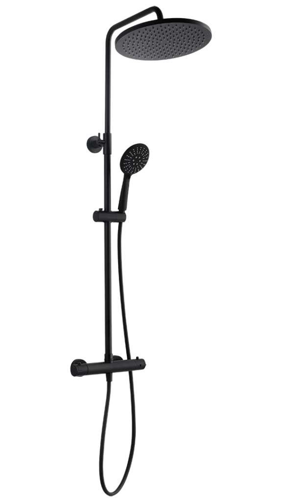 BORO kolumna natryskowa z baterią termostatyczną