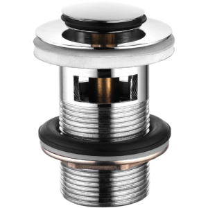 Korek spustowy klik-klak z przelewem