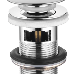 Korek spustowy klik-klak z przelewem