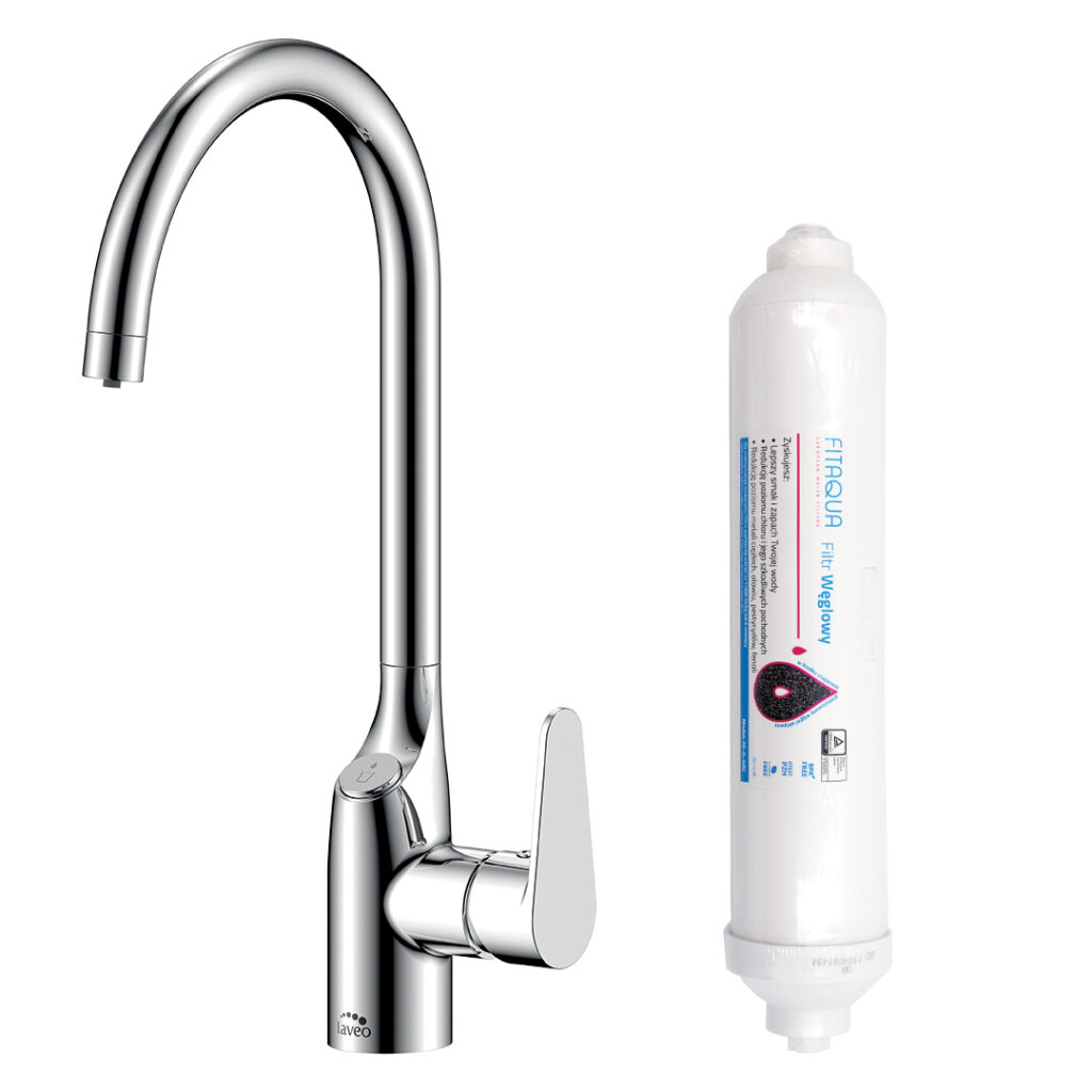 Claro – bateria zlewozmywakowa z systemem filtrującym Amii