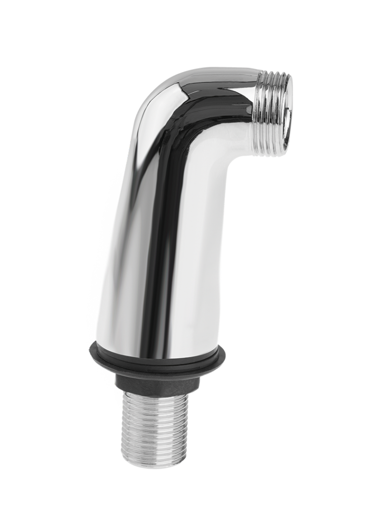 Przyłącze kątowe do montażu baterii ściennej na wannie 3/4″ x 1/2″