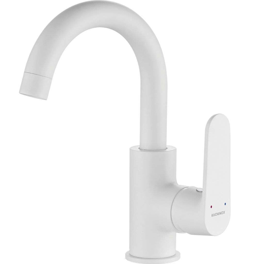 DIMA bateria umywalkowa stojąca z ruchomą wylewką U