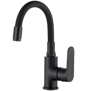 DIMA bateria umywalkowa stojąca z elastyczną wylewką