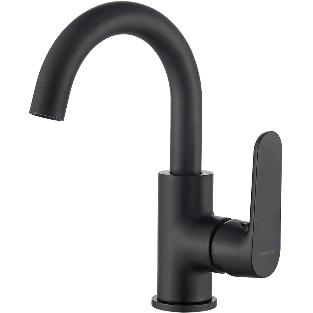 DIMA bateria umywalkowa stojąca z ruchomą wylewką U