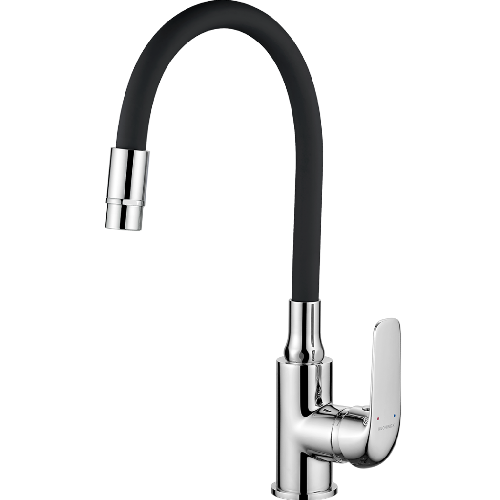 ELZA bateria zlewozmywakowa stojąca z elastyczną 2-funkcyjną wylewką