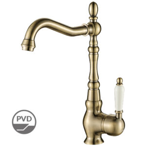 Evora – bateria zlewozmywakowa stojąca z wylewką L