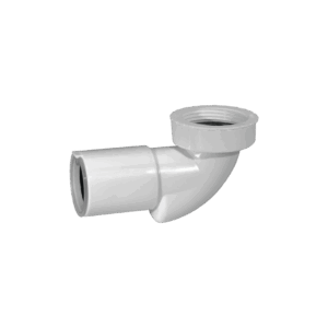 Flux syfon umywalkowo-bidetowy suchy niski, biały
