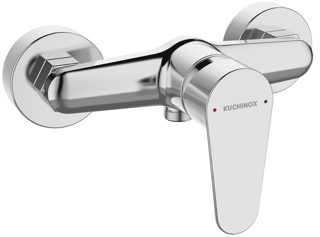 FRESNO bateria natryskowa ścienna bez zestawu natryskowego