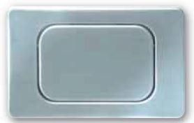 JOMO/WERIT PRZYCISK CLASSIC STAL SZCZOTKOWANA+ŚRUBY 102-000000021