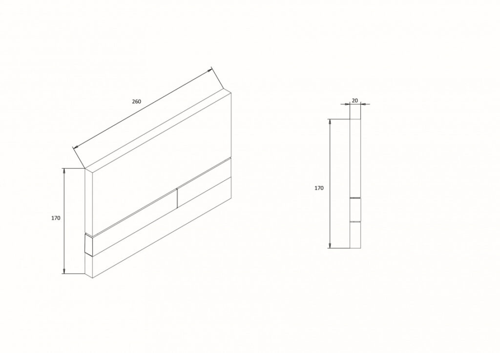 PRZYCISK EXCLUSIVE 2.0 BIAŁY/BIAŁY ASEPTIC 102-000000317 167-45000101-00