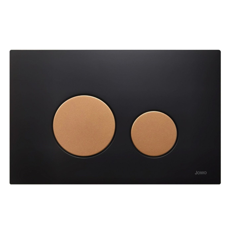 JOMO/WERIT PRZYCISK SWITCH CZARNY MATOWY / MIEDŹ 102-000000440