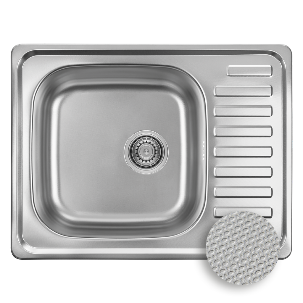 JUNAK zlewozmywak jednokomorowy z  półociekaczem