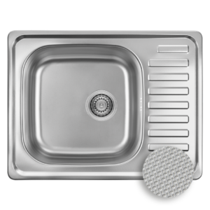 JUNAK zlewozmywak jednokomorowy z  półociekaczem