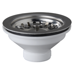 Kielich z sitkiem 3,5″do zlewozmywaków stalowych i granitowych 1-kom. bez przelewu