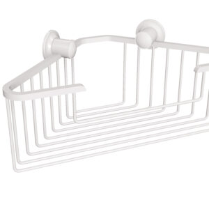 Koszyk prysznicowy narożny ANDEX Classic 089B biały