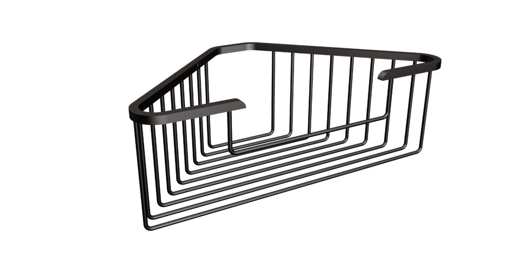 Koszyk prysznicowy narożny ANDEX Sanibella 569NG czarny