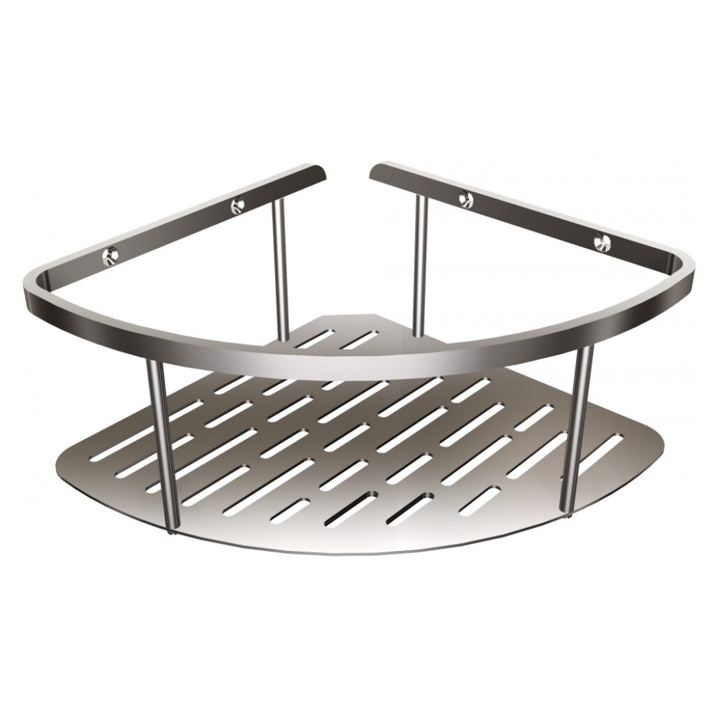 Koszyk prysznicowy półokrągły ANDEX Norwegian 489SG stal nierdzewna polerowana