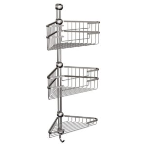 Koszyk prysznicowy potrójny narożny ANDEX Classic 074CC chrom