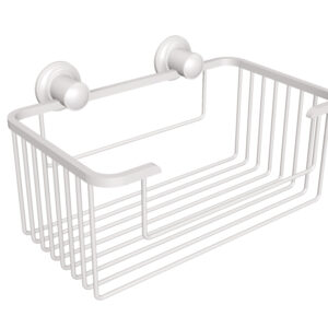 Koszyk prysznicowy prostokątny ANDEX Classic 088B biały