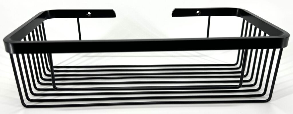 Koszyk prysznicowy prostokątny duży ANDEX Classic 085NG czarny