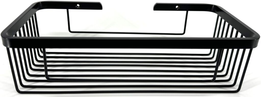 Koszyk prysznicowy prostokątny duży ANDEX Classic 085NG czarny