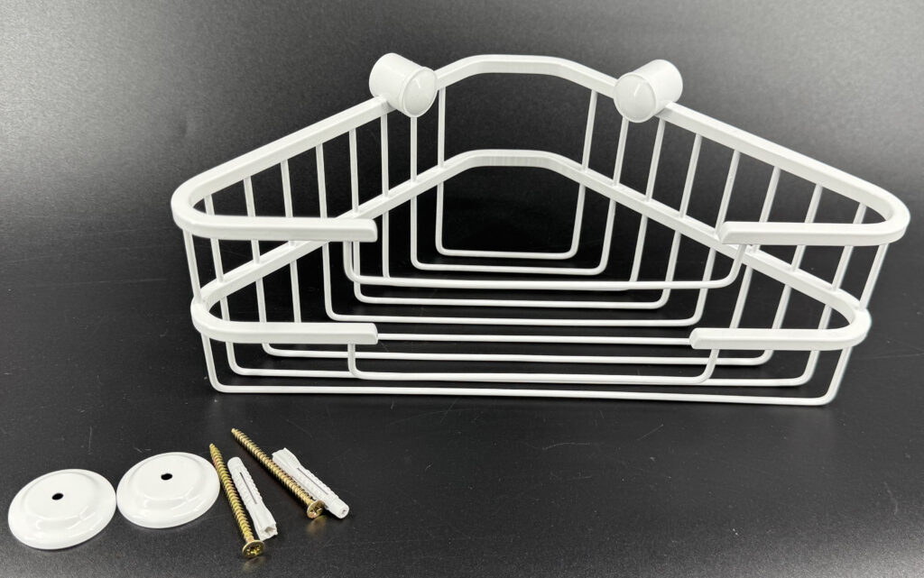 Koszyk prysznicowy „T” ANDEX Classic 038B biały