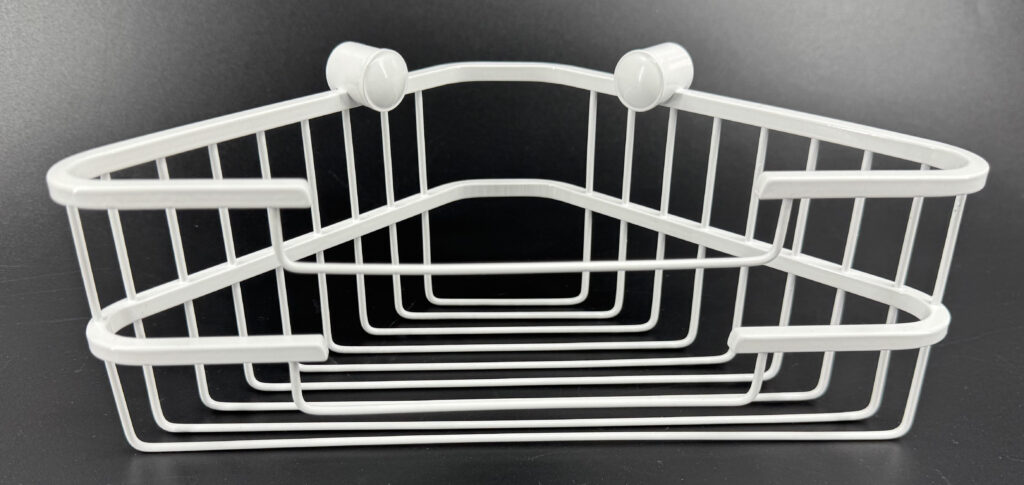 Koszyk prysznicowy „T” ANDEX Classic 038B biały