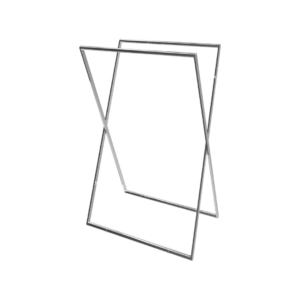 Kros wieszak wolnostojący na ręczniki, chrom