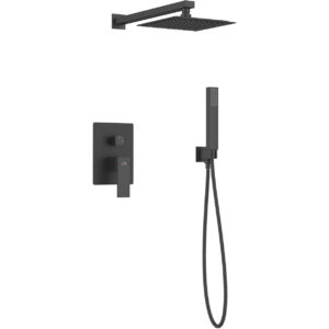 Kvadrato – bateria natryskowa podtynkowa z zestawem